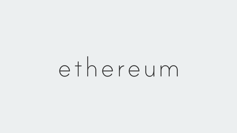 ETH 文字商标（灰色）